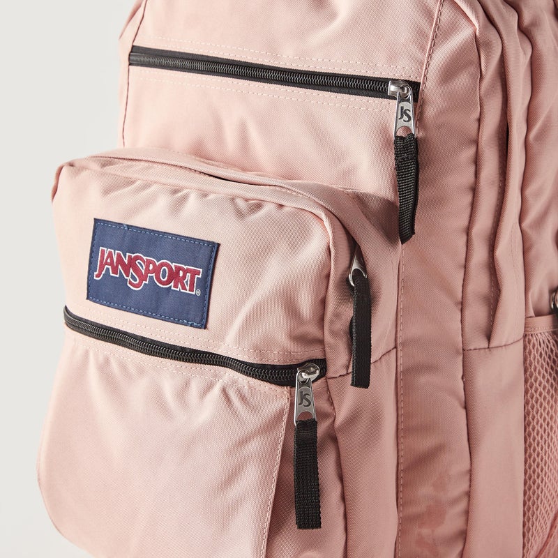 JANSPORT حقيبة ظهر وردية صلبة للفتيات - Image 3